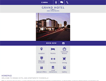 Tablet Screenshot of grandhoteltownsville.com.au
